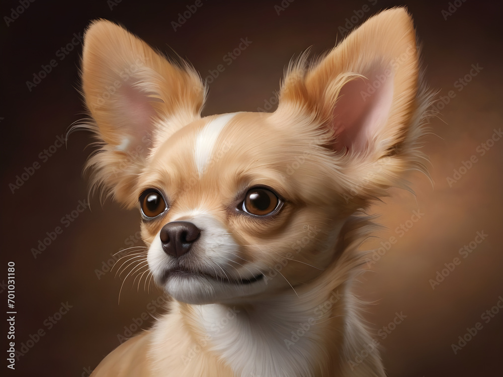 chihuahua puppy portrait chihuahua puppy portrait