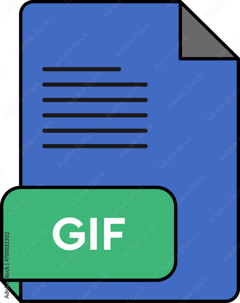 GIF File Extension icon Medium sea green and tufts blue Crisp Corners GIF File Extension icon Medium sea green and tufts blue Crisp Corners