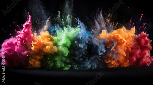 fire and smoke HD 8K wallpaper Stock Photographic Image 