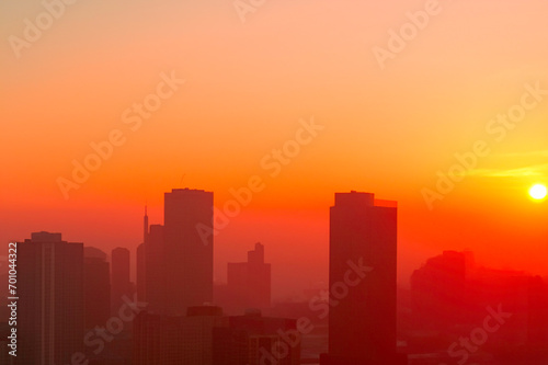 tramonto sui grattacieli  © Giorgio Dominici