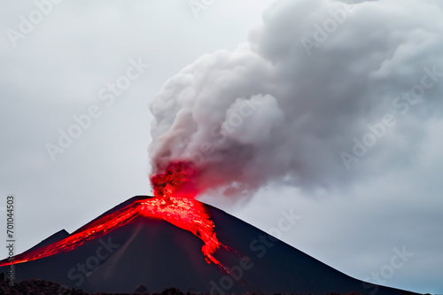 Eruzione di vulcano