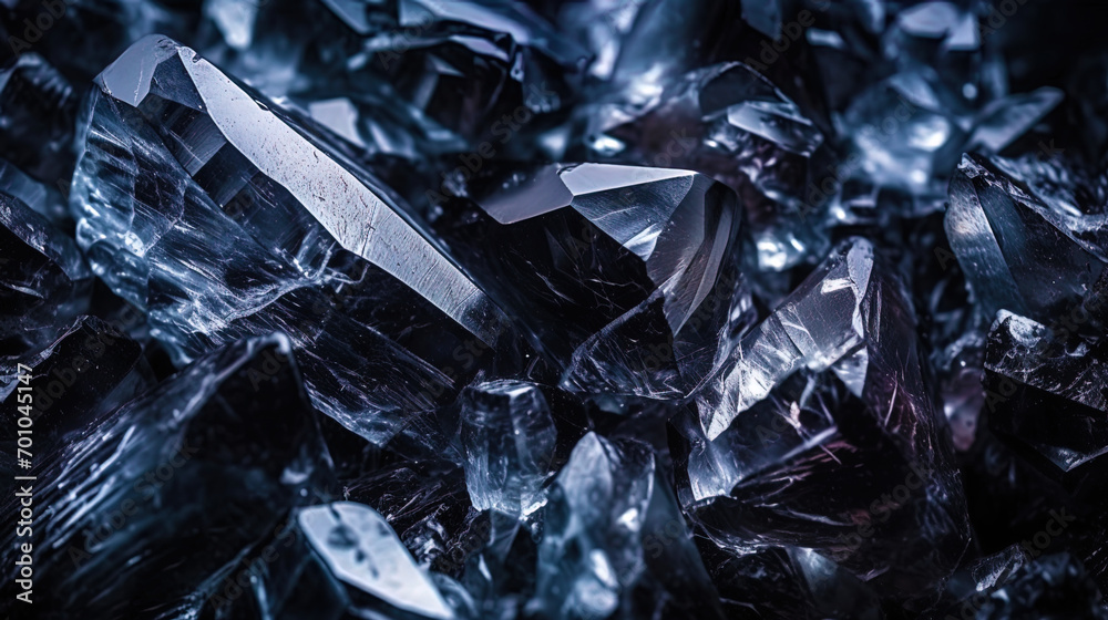 The background resembling obsidian crystals shrouded in the atmosphere of magic The background resembling obsidian crystals shrouded in the atmosphere of magic