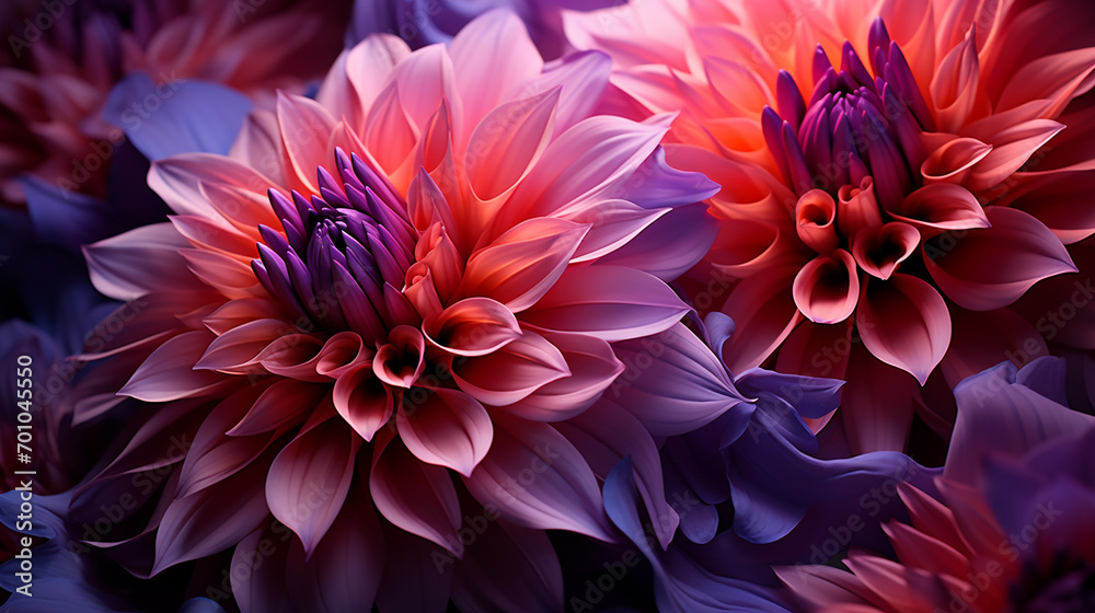 red dahlia flower