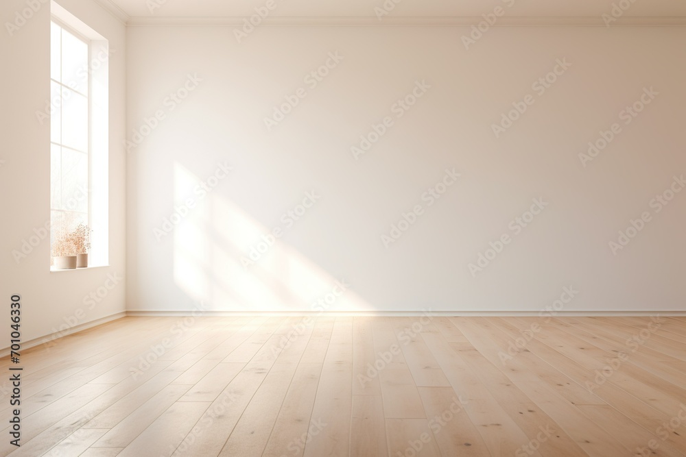 Beautiful, bright empty interior space invites with a fresh, airy ambiance Beautiful, bright empty interior space invites with a fresh, airy ambiance