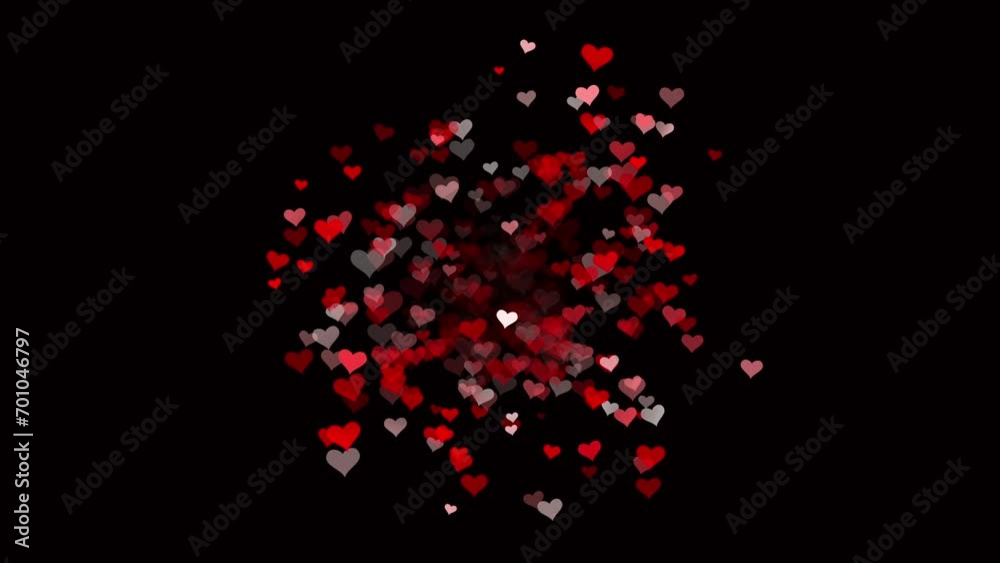 love , heart shef icon , abastrak background