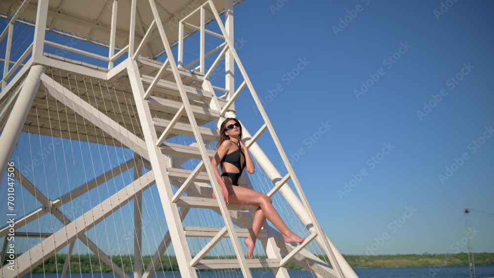 Girl in Swimsuit. Woman on the beach. Tanned woman. Beautiful girl. Sexy girl in black swimsuit.Woman on vacation. Sexy Girl in swimsuit. Girl on the seashore. Girl in Swimsuit. Woman on the beach. Tanned woman. Beautiful girl. Sexy girl in black swimsuit.Woman on vacation. Sexy Girl in swimsuit. Girl on the seashore.