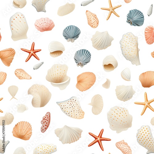 collection of seashells