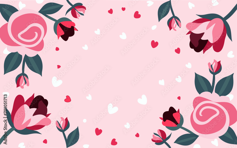 Valentine's day, women's day, spring abstract background poster with copy space. Good for postcards, email header, wallpaper, banner, events, covers, advertising, and more. Valentine's day, women's day, spring abstract background poster with copy space. Good for postcards, email header, wallpaper, banner, events, covers, advertising, and more.