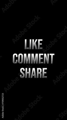 THANKS FOR WATCHING LIKE COMMENT SHARE - ending template for sosial media Vertical video 