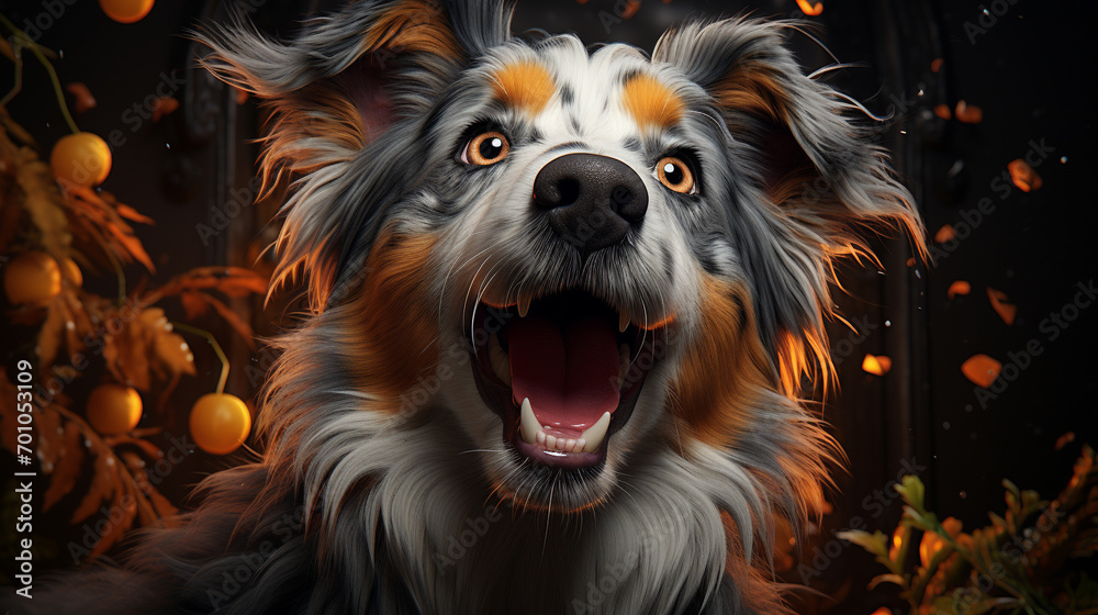 portrait of a dog portrait of a dog