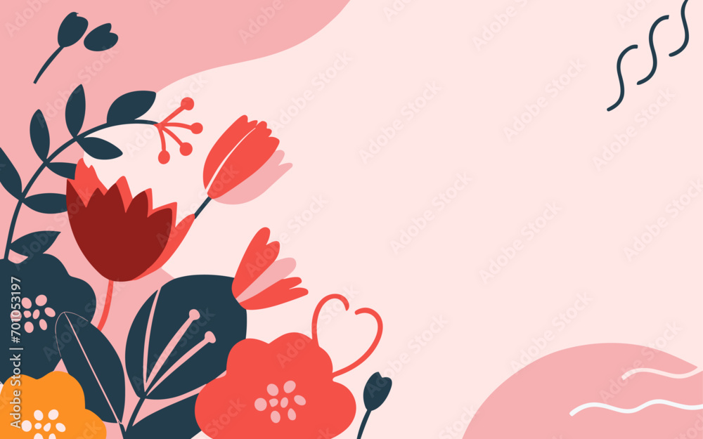 Valentine's day, women's day, spring abstract background poster with copy space. Good for postcards, email header, wallpaper, banner, events, covers, advertising, and more. Valentine's day, women's day, spring abstract background poster with copy space. Good for postcards, email header, wallpaper, banner, events, covers, advertising, and more.