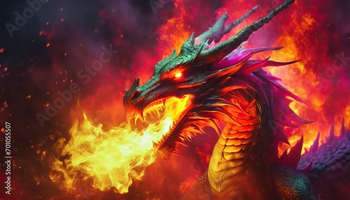 火を吹くドラゴン photo