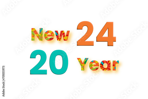 tamplate new year 2024