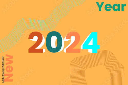 tamplate new year 2024