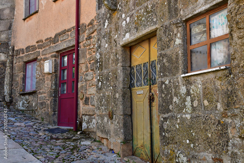 Castelo Rodrigo, Portugal - march 30 2022 : historical village center photo