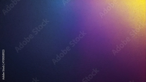 Grainy Background Wallpaper in Navy Blue Yellow Purple Gradient Colors