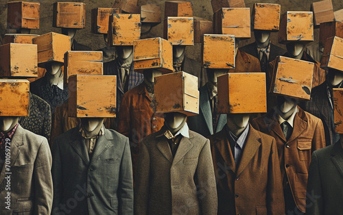 Wooden heads, exposure to subliminal messages