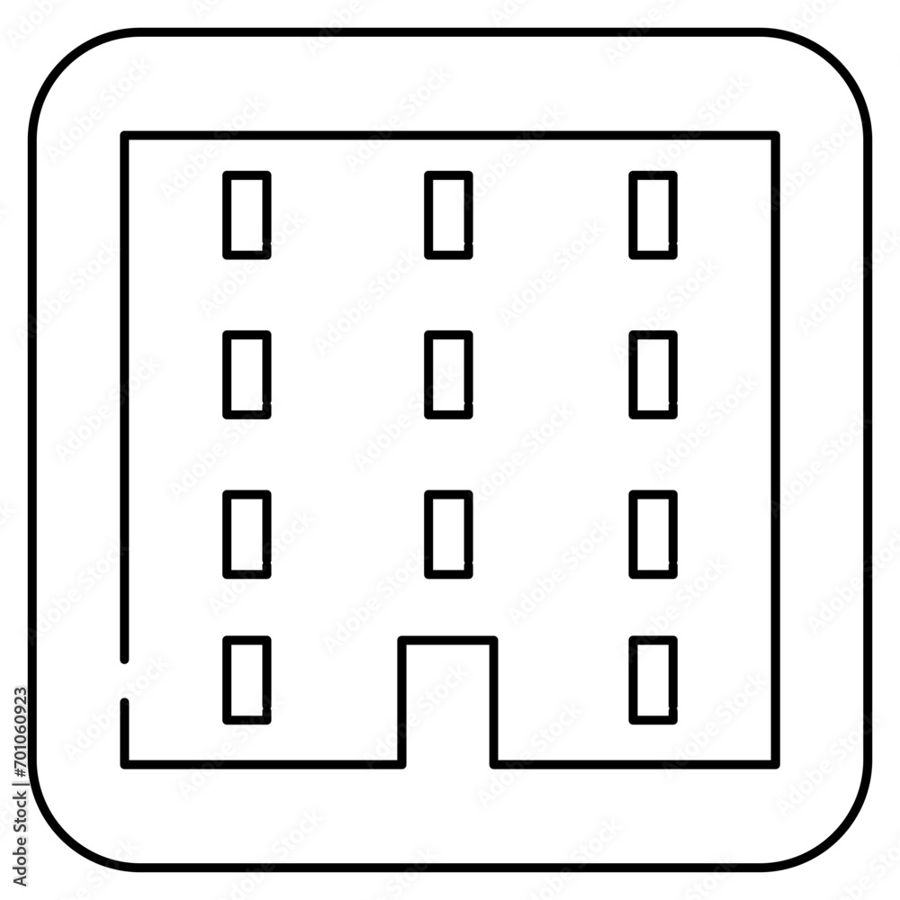  building line icon 2