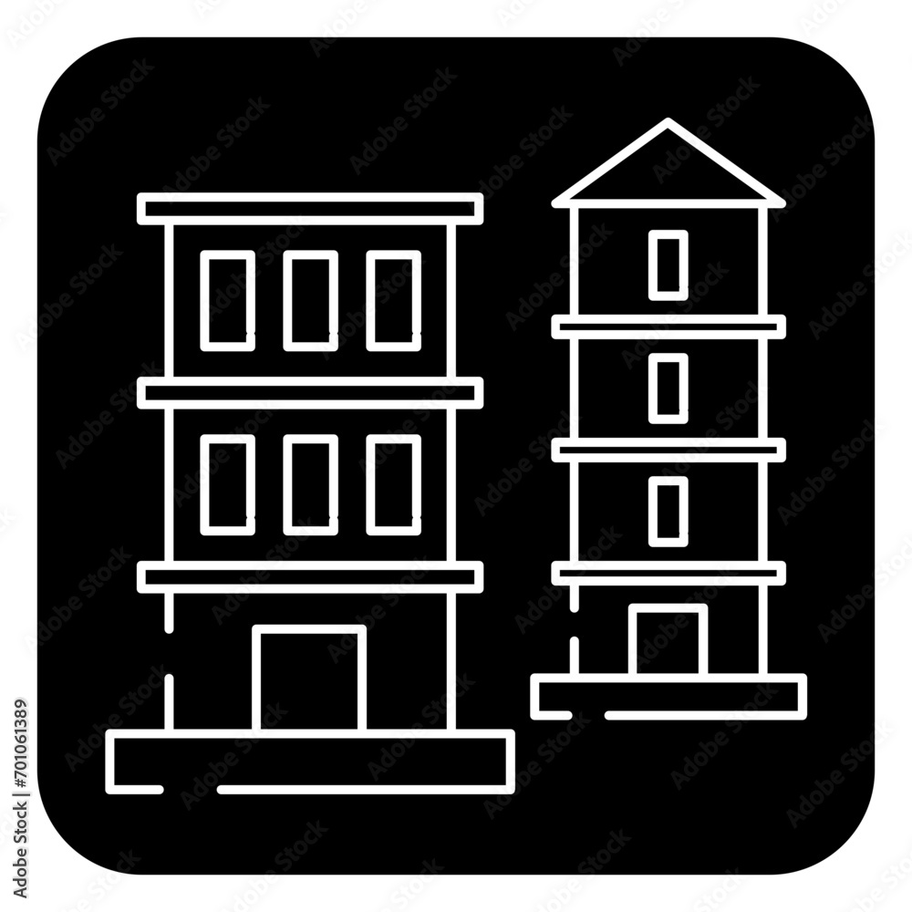 building glyph icon building glyph icon