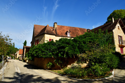 Vitrac; France - october 7 2023 : picturesque old village