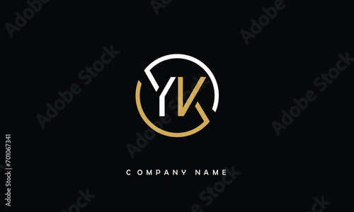 Free Download YK, KY, Y, K Abstract Letters Logo Monogram - GFXLoad