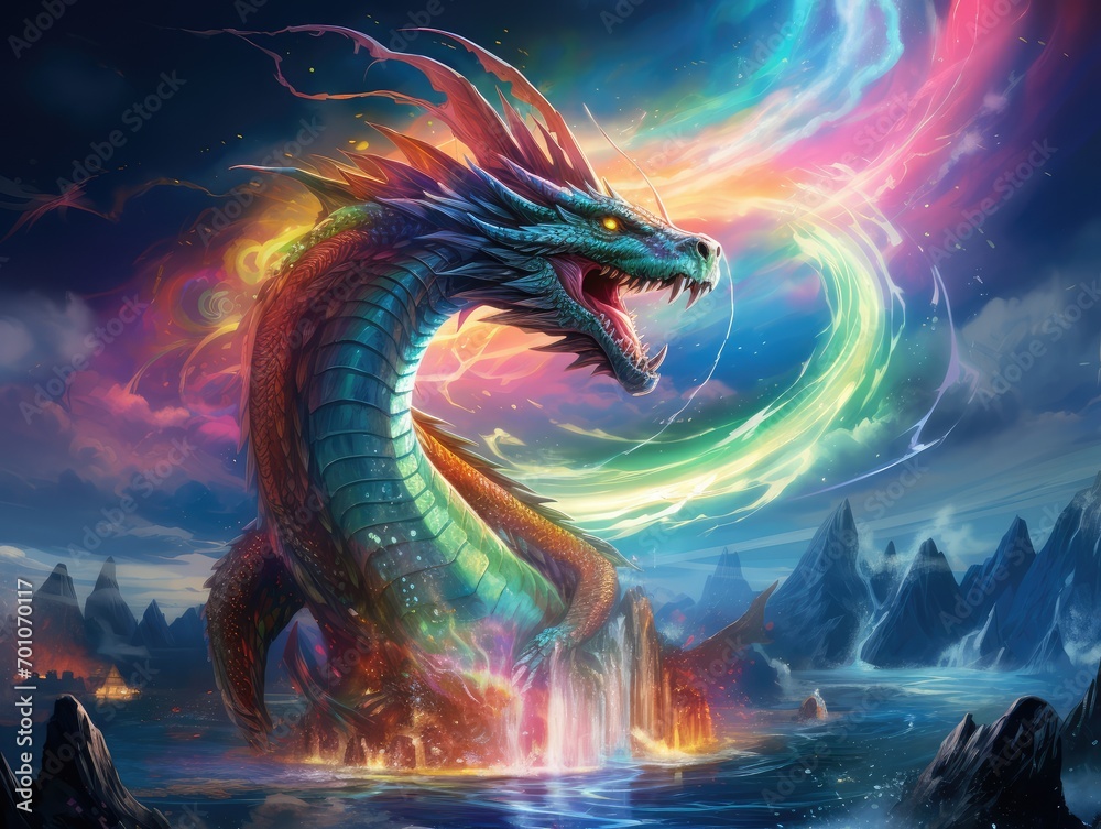 dragon in the sky dragon in the sky