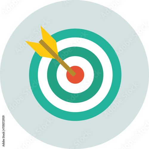 dart on target. office icon vector png. business icon vector.