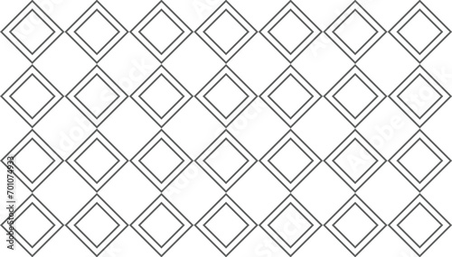 black and white  seamless pattern diagonal square abstract background and geometric vector.