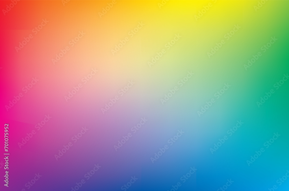 Beautiful vector vivid colorful rainbow background - obrazy, fototapety, plakaty 