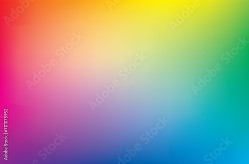 Beautiful vector vivid colorful rainbow background photo