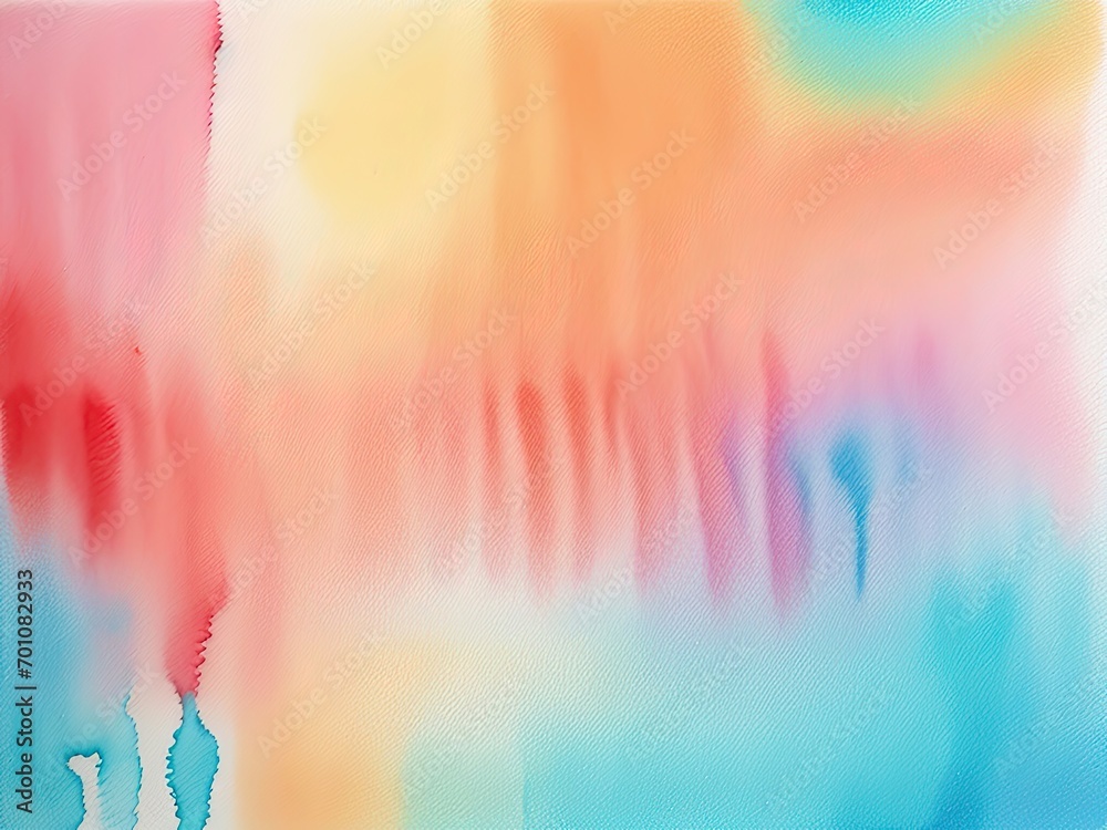 Abstract vibrant watercolor painting with texture on canvas. Background painted with oil, with brushstrokes created by hand. Oil paintings of modern art. AI-generated abstract modern art