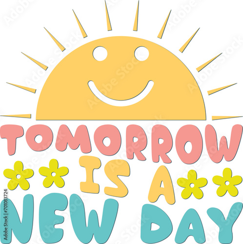 Tomorrow Is A New Day Sweatshirt, Therapist Sweatshirt, Positive Sweater, Mental Health Sweatshirt, Optimist Therapy Sweatshirt