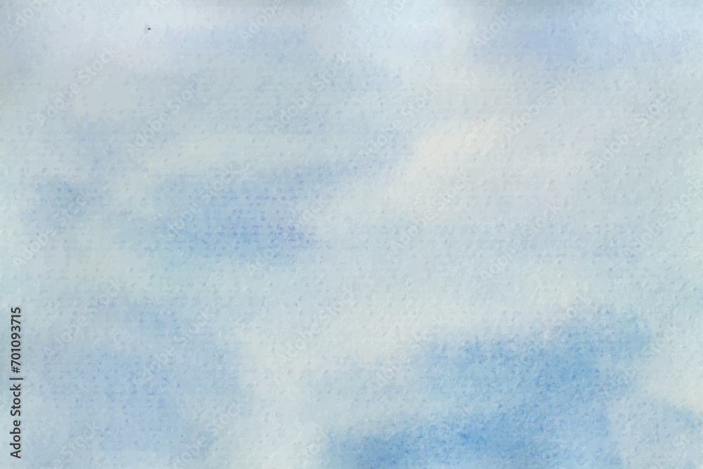 Abstract watercolor grunge vector banner background, blue color watercolor vector splash background, cloudy effect watercolor banner, modern watercolor splash template,