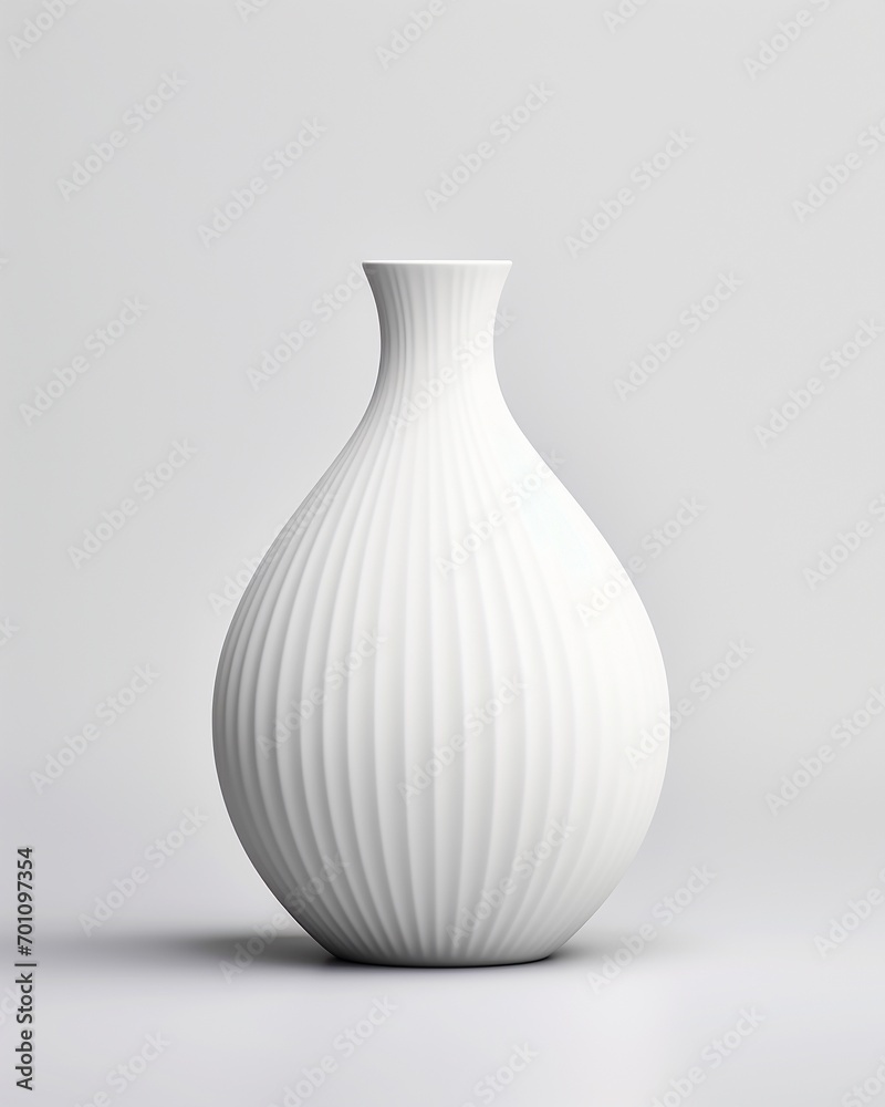 Minimal designed white ceramic bottle isolated on white background, bone china vase, graceful designed home deco vase. Minimal designed white ceramic bottle isolated on white background, bone china vase, graceful designed home deco vase.