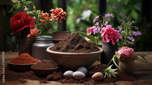 Potting Mix with Coco Coir, Perlite, and natural organic ingredients for vegetables and flowers