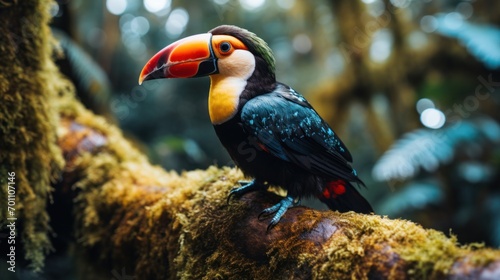 Toucan in the rainforest of Costa Rica, Central America © Bilal