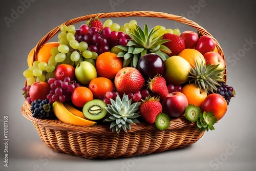 basket of fruits Generated with AI.