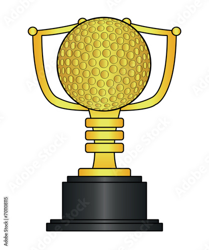 Golf Spoof Trophy