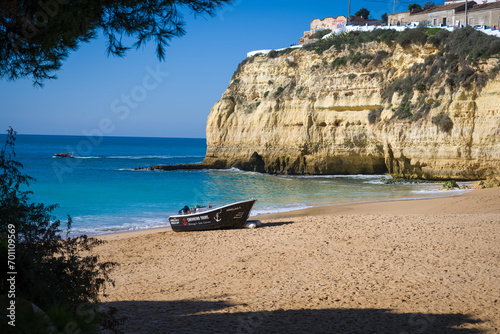 plaża Carvoeiro Portugalia 