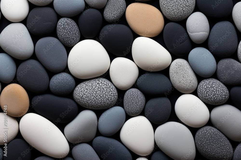 Little stones and a backdrop of rocks Little stones and a backdrop of rocks