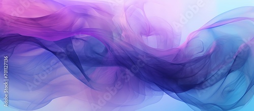 abstract background with smoke. Purple Blue Wave Smoke Background.