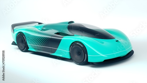 3D rendering of a brand-less generic concept racing car  © Andrus Ciprian