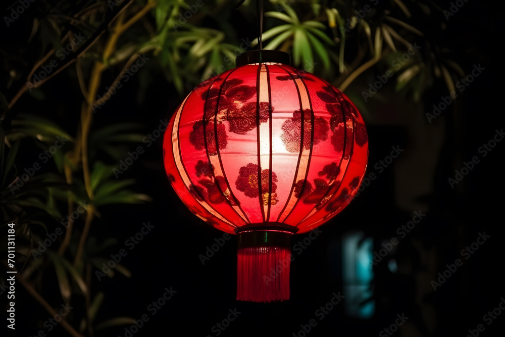 Fototapeta premium Traditional Chinese new year lantern for celebration
