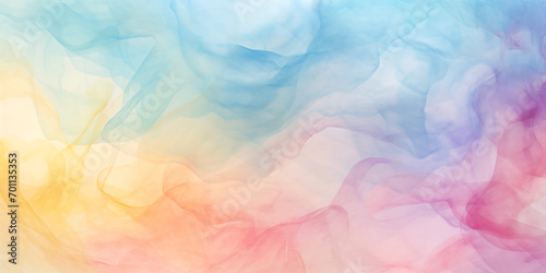 Watercolor abstract background in pastel colors