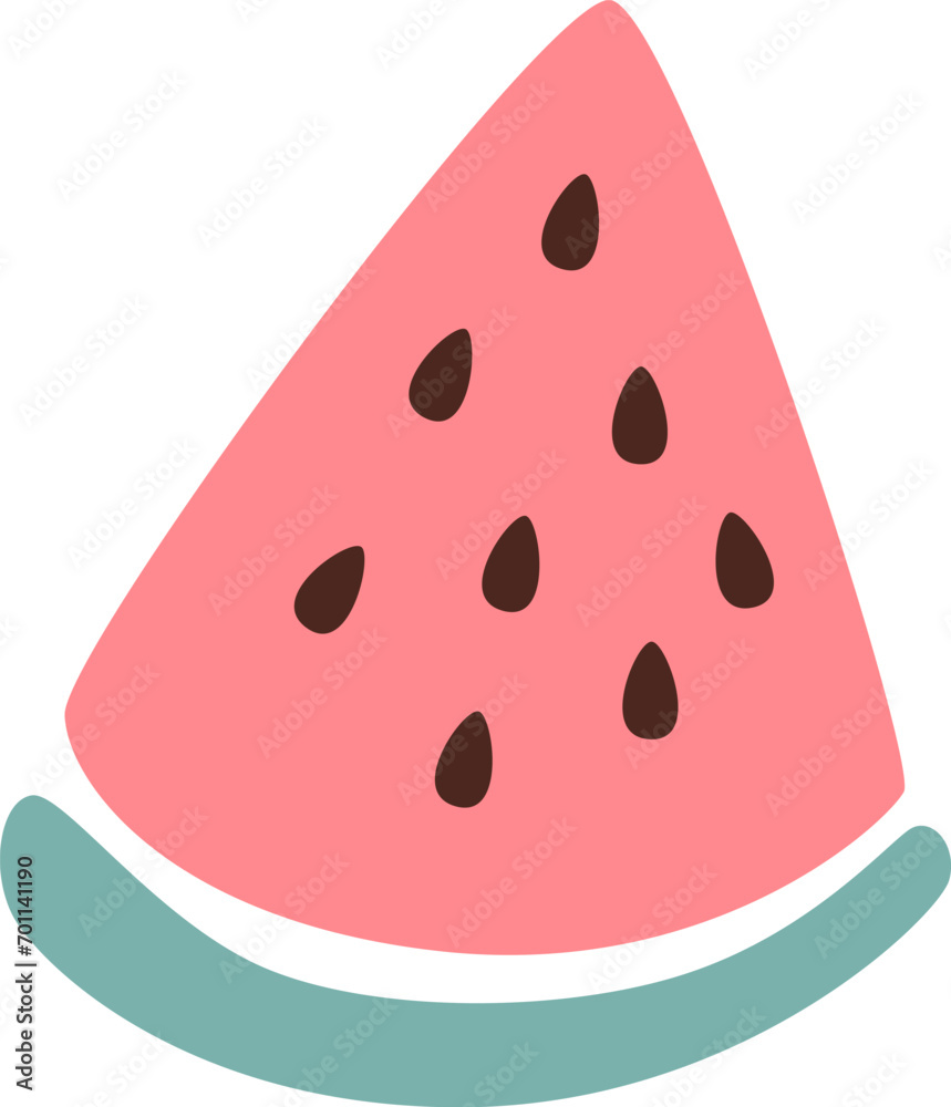 Watermelon Abstract Doodle Watermelon Abstract Doodle