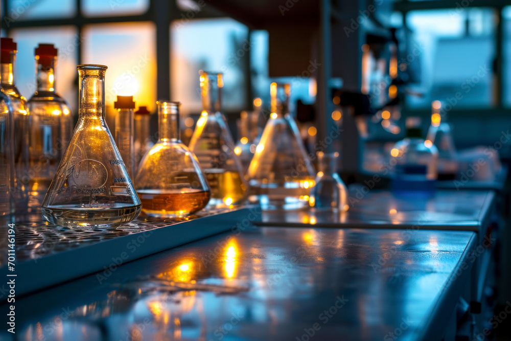 Laboratory specimens, an image showcasing laboratory specimens under controlled conditions, highlighting the meticulous and scientific nature of medical research, with copy space. Laboratory specimens, an image showcasing laboratory specimens under controlled conditions, highlighting the meticulous and scientific nature of medical research, with copy space.