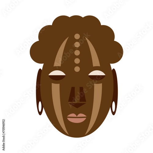 nigerian mask wood