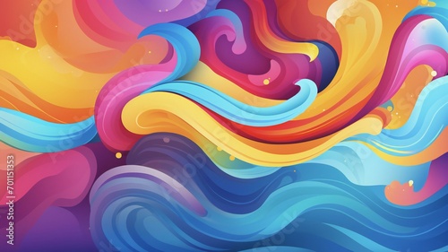 abstract background with waves © Amena