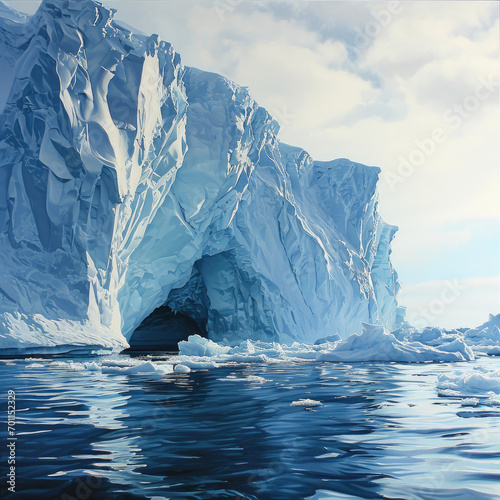 Silver Icebergs: Polar Explorers in Arctic Expedition