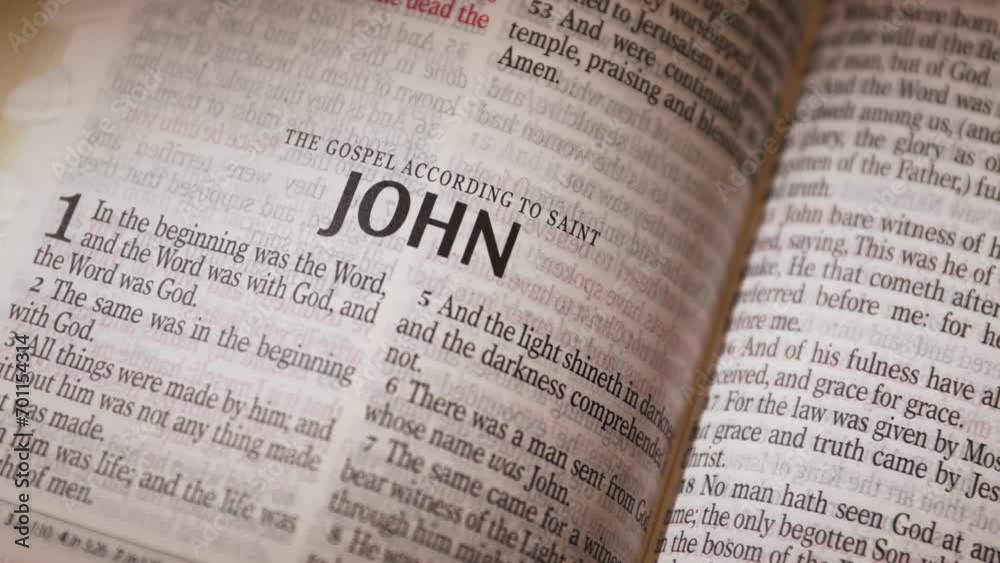 The Bible-New Testament John title page The Bible-New Testament John title page